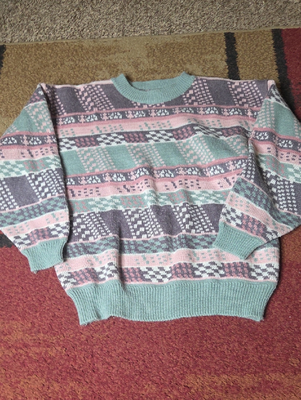 Vintage 80s Sweater Womens Medium